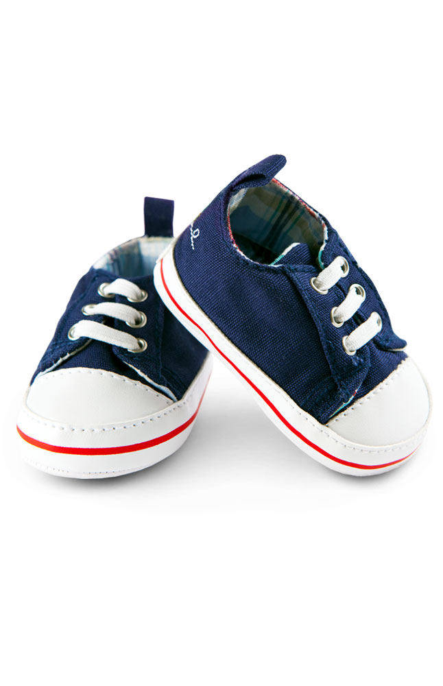 Borsati Baby Canvas Shoes Main Image
