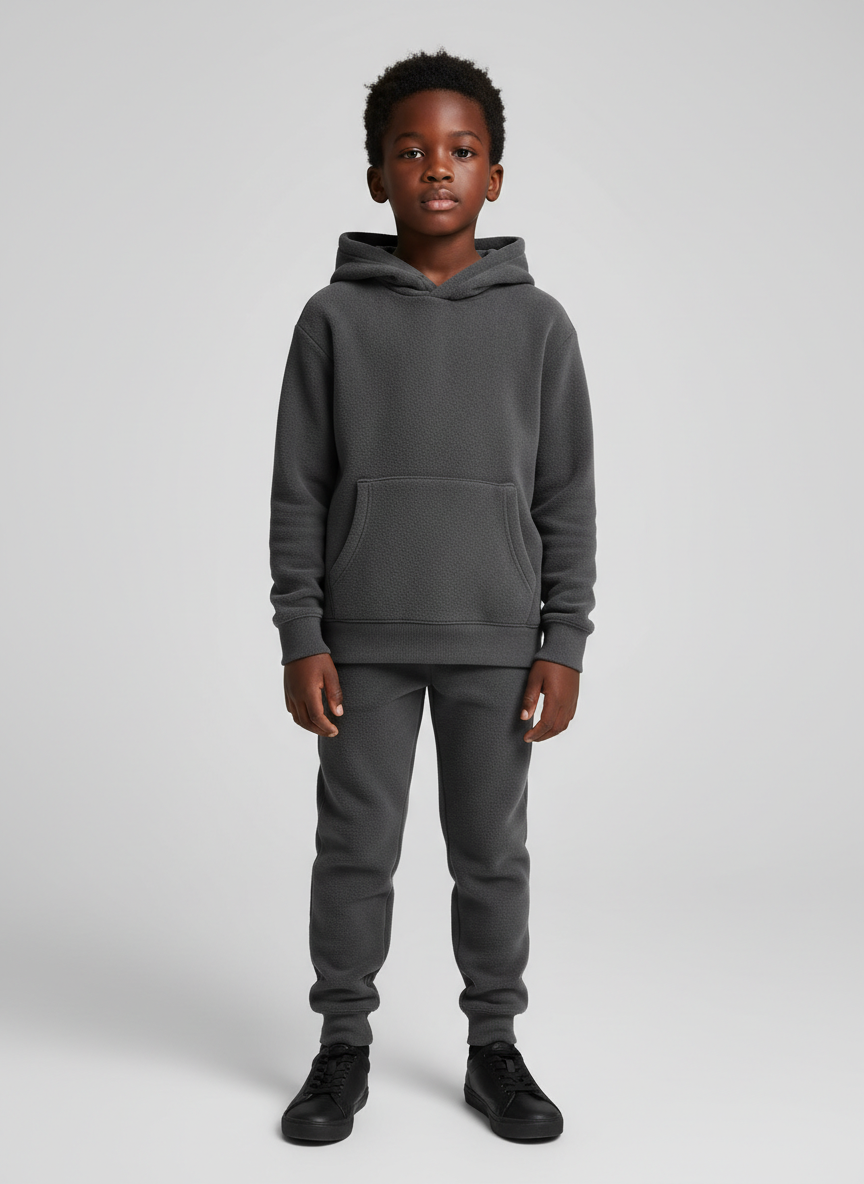 Solstice Micro-Fleece Hoodie L Charcoal Main Image