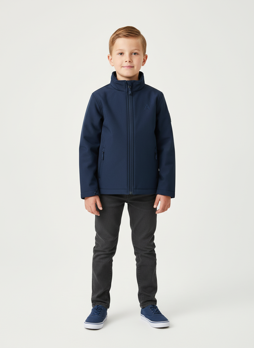Aura Thermal Softshell Jacket S Navy Main Image