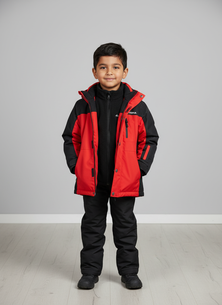 Lumina 3-in-1 Systems Jacket L Red/Black Main Image