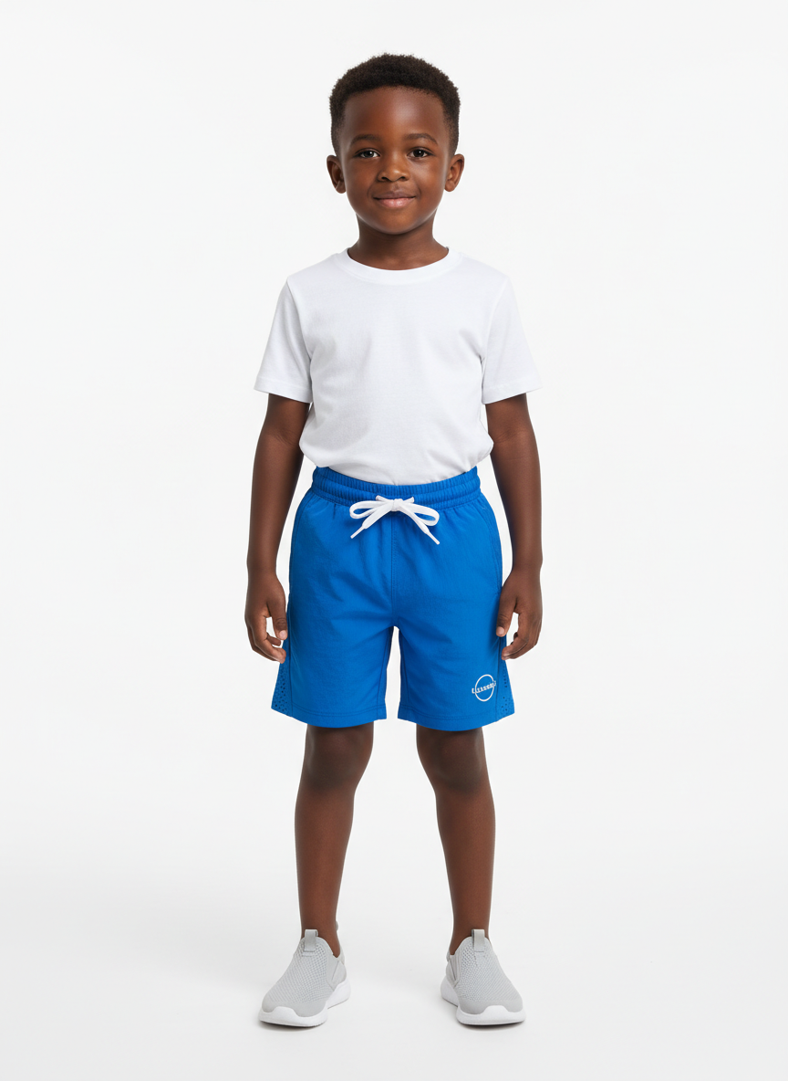 Lumina Drawstring Tech Short L Electric Blue Main Image