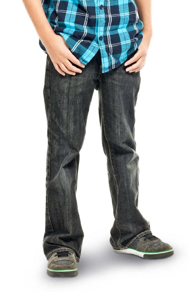 Gusso Black Bootcut Jeans Main Image