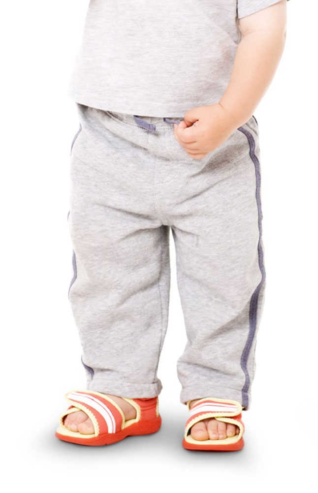 Borsati Gray Fleece Pants Main Image