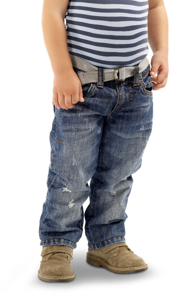 Luigi Valenti Blue Torn Jeans Main Image