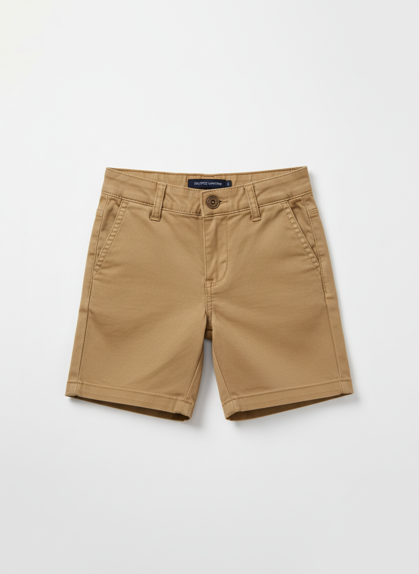 Solstice Uniform Chino Short S Khaki Main Image