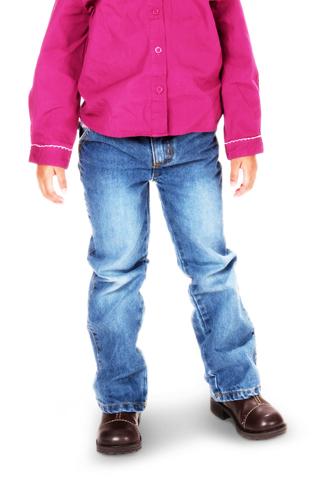 Versatil Girls' Prewashed Jeans Main Image