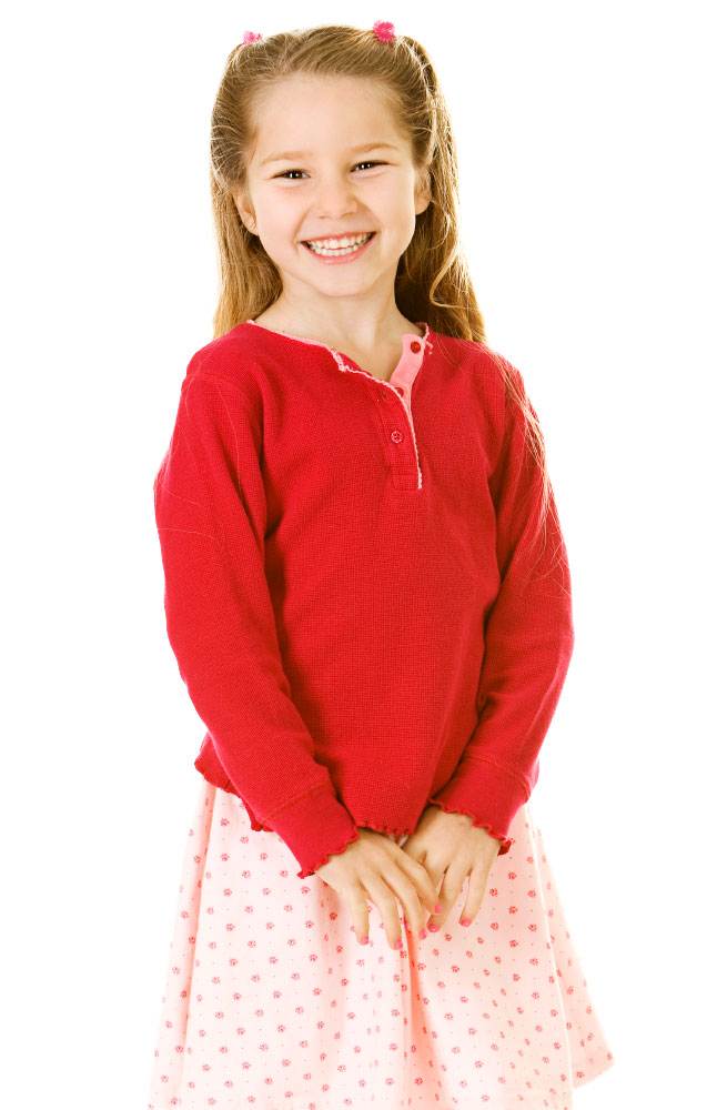 Albini Tots Girls' Skirt with Small Polkadots Main Image