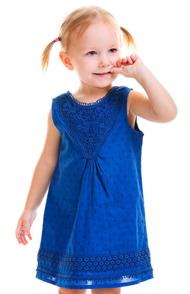Hermitage Girls' Lacy Dress Main Image