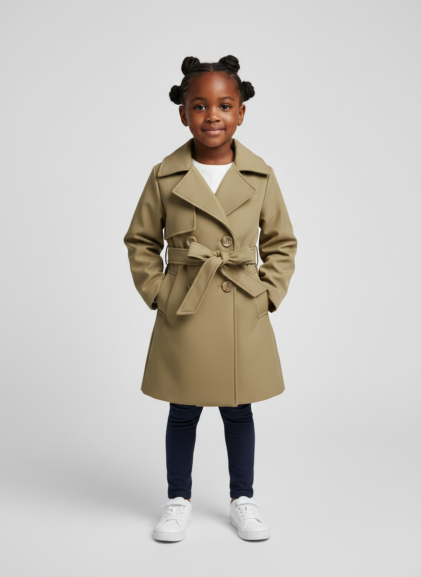 Lumina Softshell Trench Coat XS Khaki Main Image