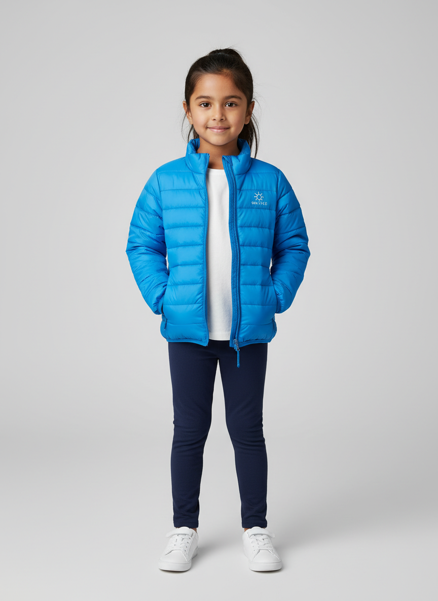 Solstice Packable Down Jacket S Bright Blue Main Image
