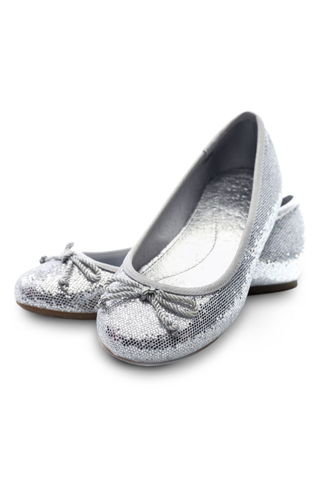 Emery Shiny Ballet Flats Main Image