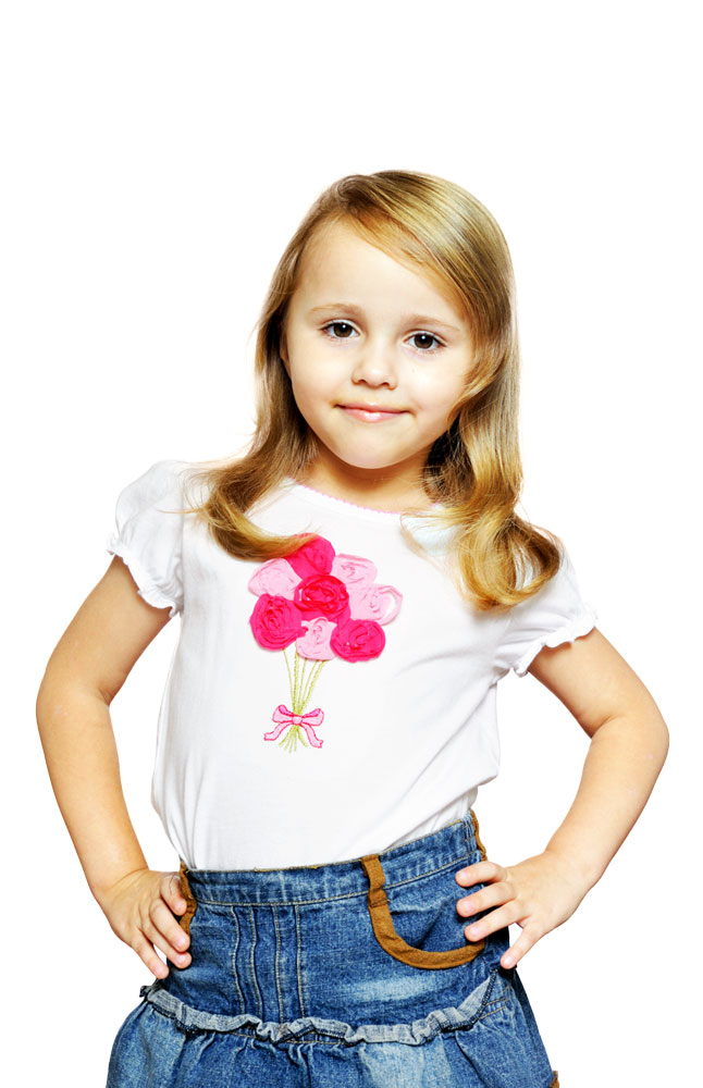 Gusso Kidswear Girls' Balloons Graphic T-Shirt Main Image