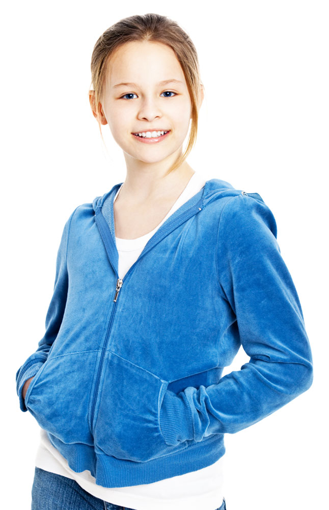 Gusso Kidswear Velour Hoodie Main Image