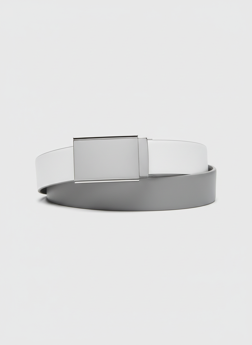 Solstice Reversible Golf Belt Size 32 White/Grey Main Image