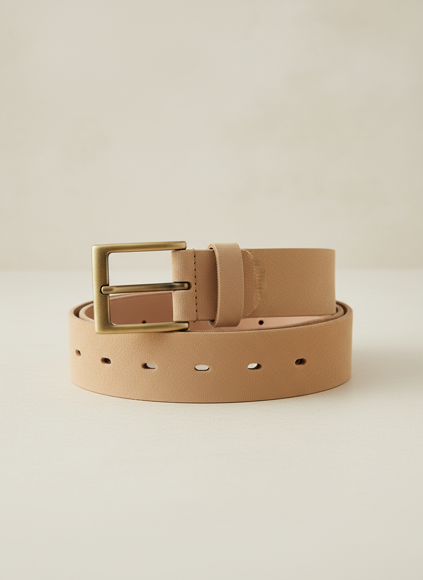 Lumina Suede Chukka Belt Size 34 Sand Main Image