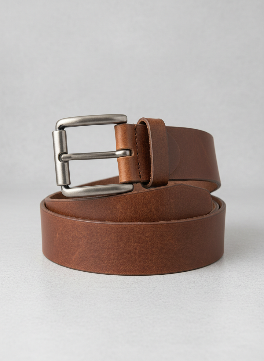 Solstice Heavy Duty Work Belt Size 38 Brown Main Image
