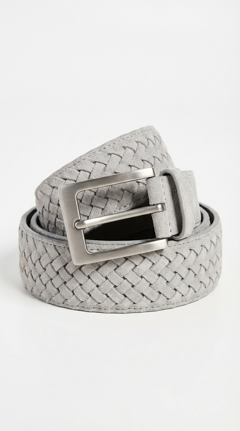 The Woven Suede Casual Belt Main Image