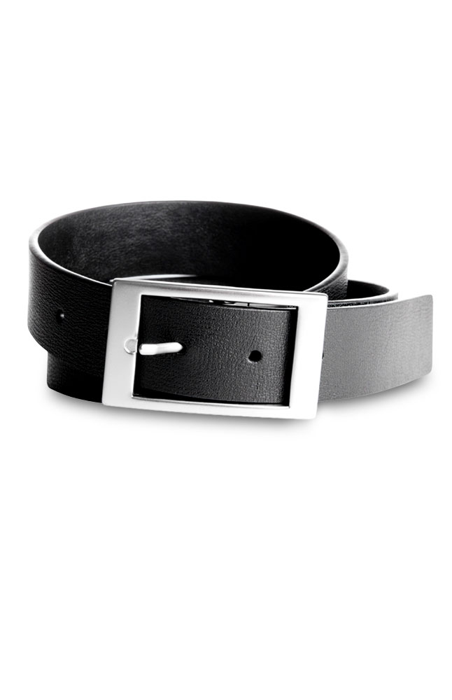 Leo Thin Leather Belt Main Image