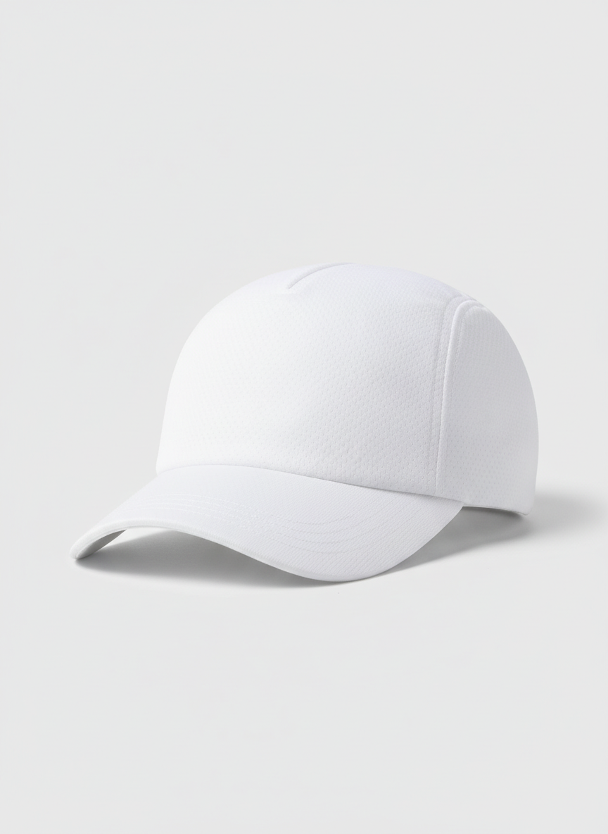 Solstice Performance Runner Cap S/M White Main Image
