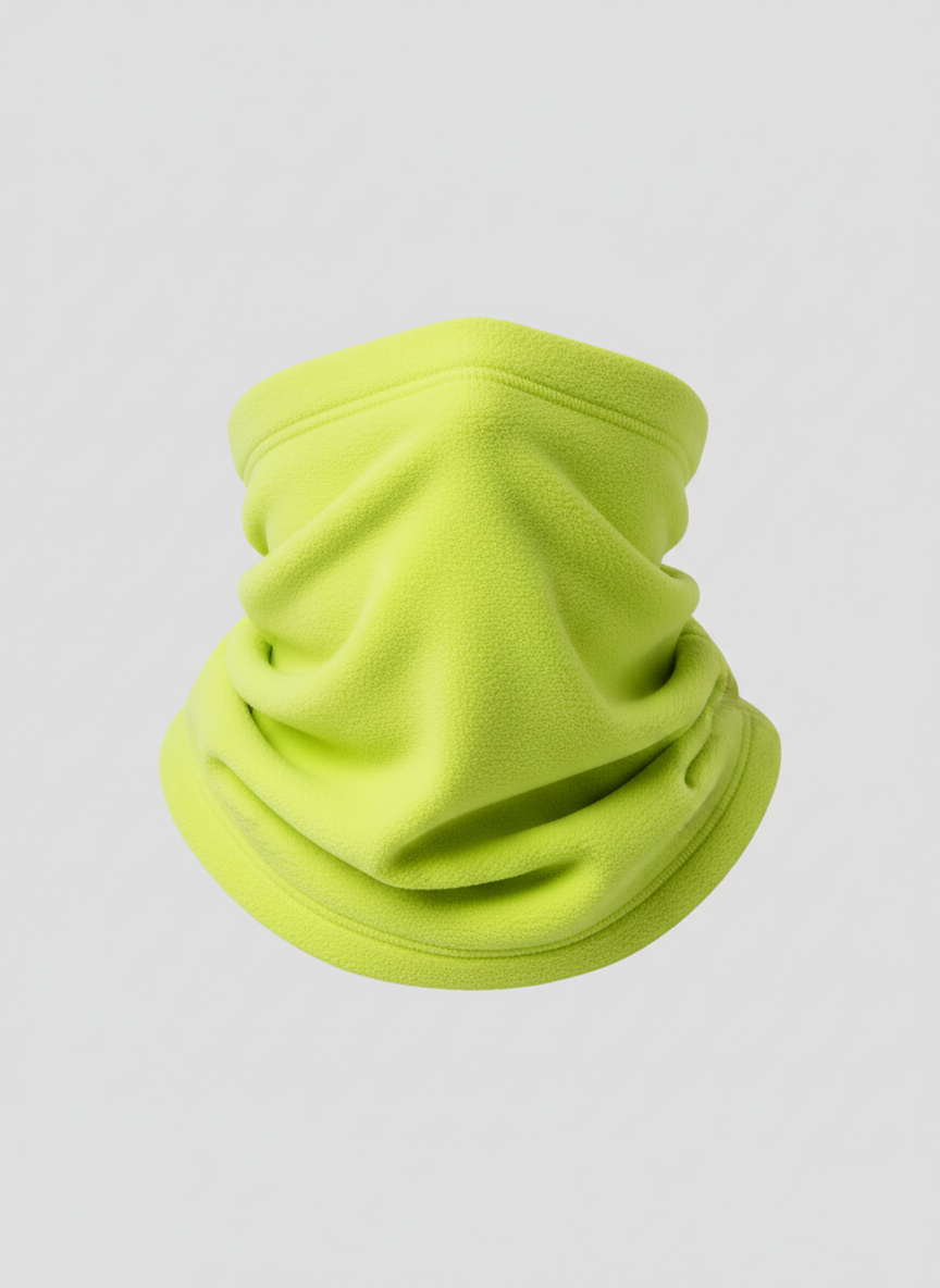 Solstice Thermal Neck Gaiter Neon Yellow Main Image