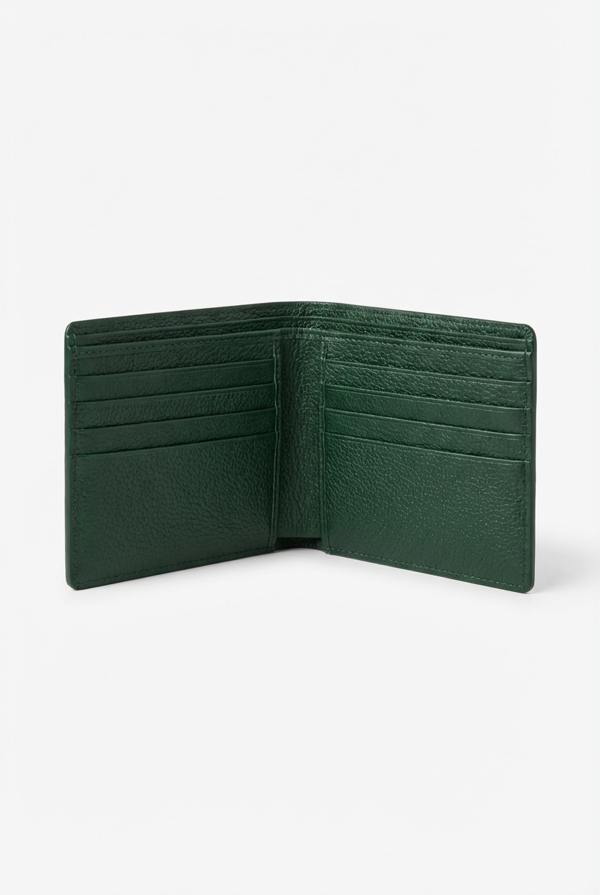 The Classic Bifold - Hunter Green Main Image