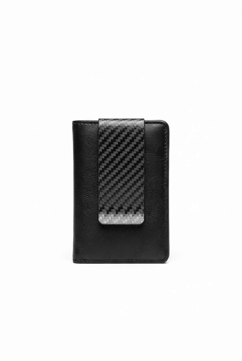The Carbon Fiber Money Clip Wallet Main Image
