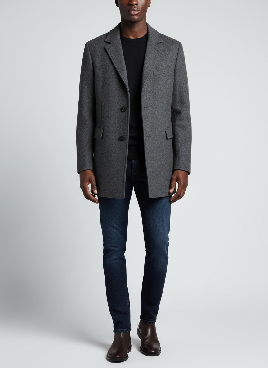 Aura Minimalist Peacoat Small Charcoal Main Image