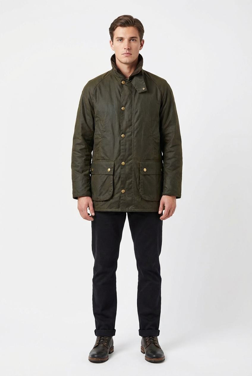 The Heritage Waxed Field Coat Main Image