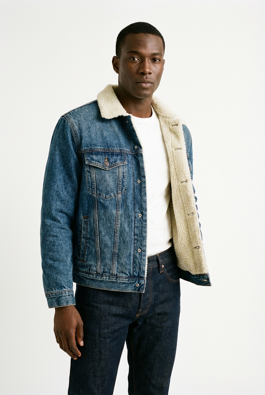 The Defender Denim Trucker Main Image