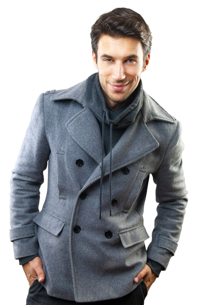 Versatil Mufasa Pea Coat Main Image