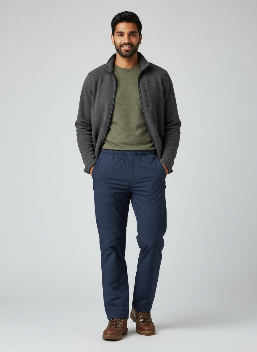 Solstice Fleece-Lined Winter Pant 30x30 Navy Main Image