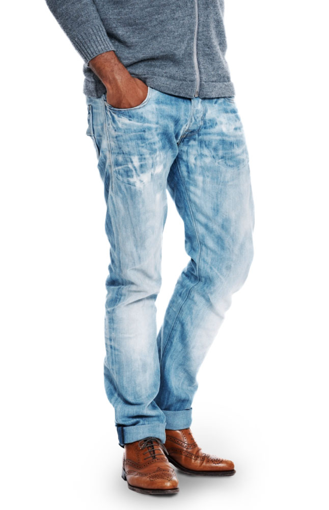 Albini Relaxed Fit Jeans Main Image