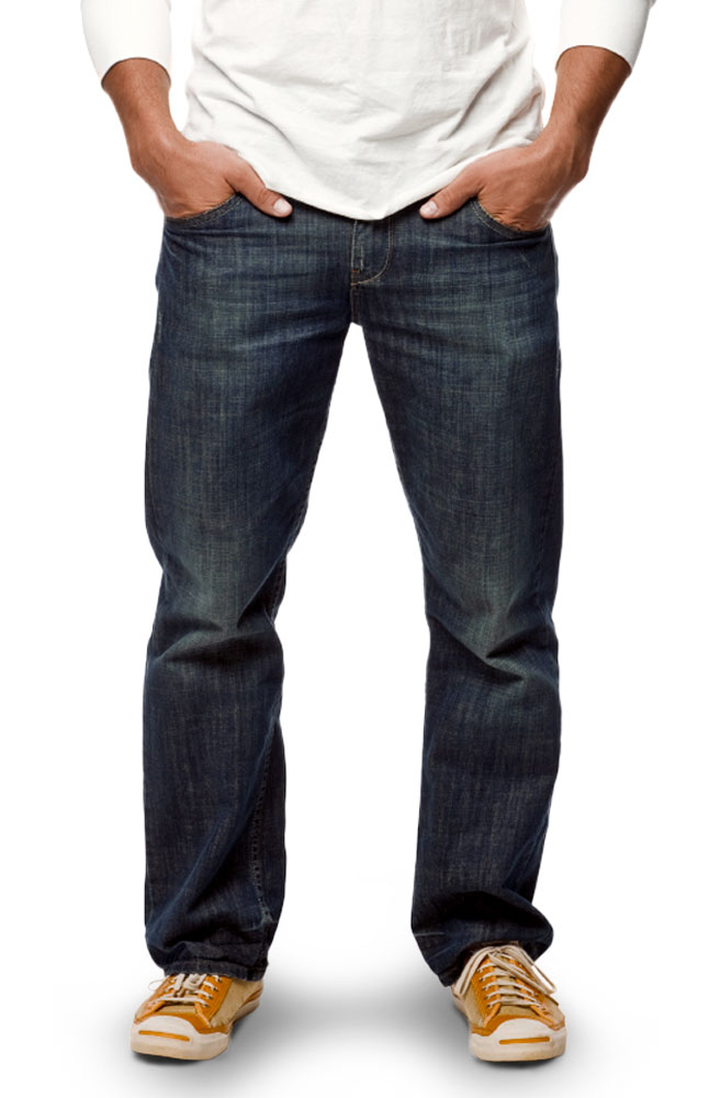 Hermitage Collection Straight Leg Jeans Main Image