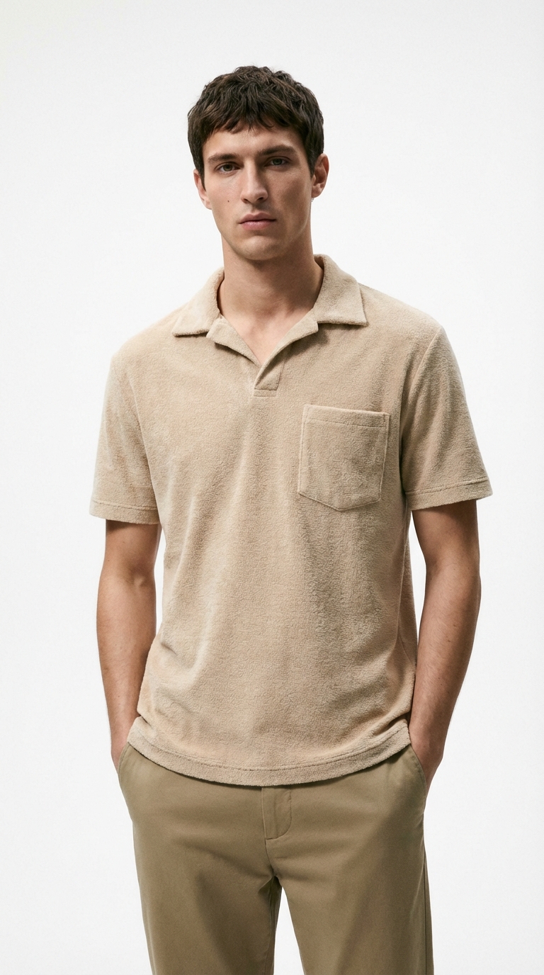 The Vintage Terry Cloth Polo Main Image