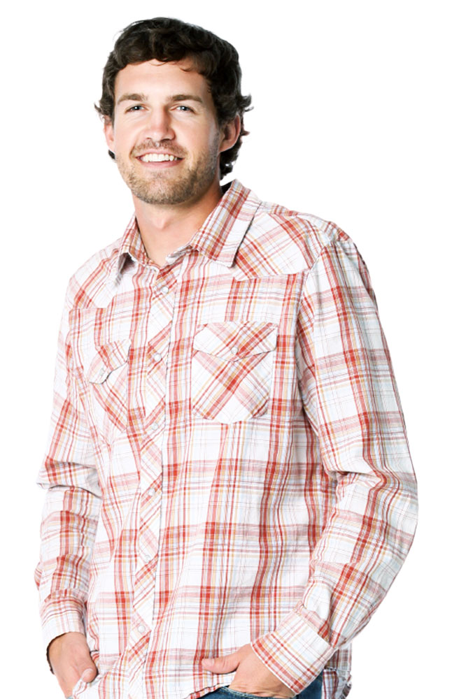 Gusso Peacemaker Plaid Shirt Main Image