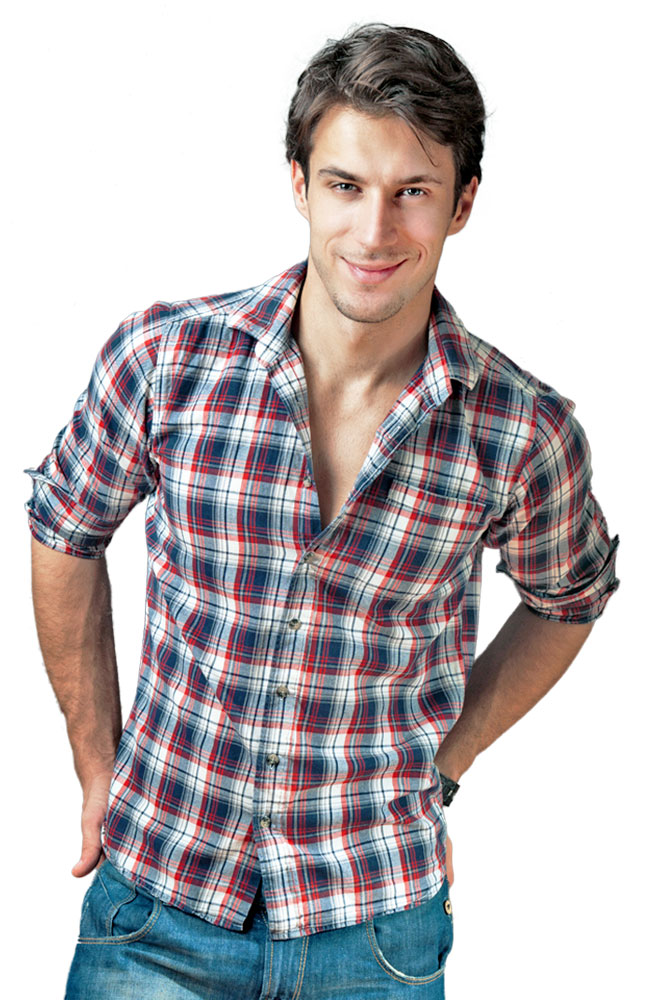 Hermitage Collection Rugged Plaid Shirt Main Image