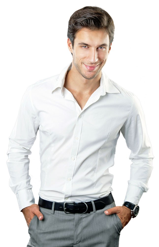 Luigi Valenti Tailored Dress Shirt Main Image
