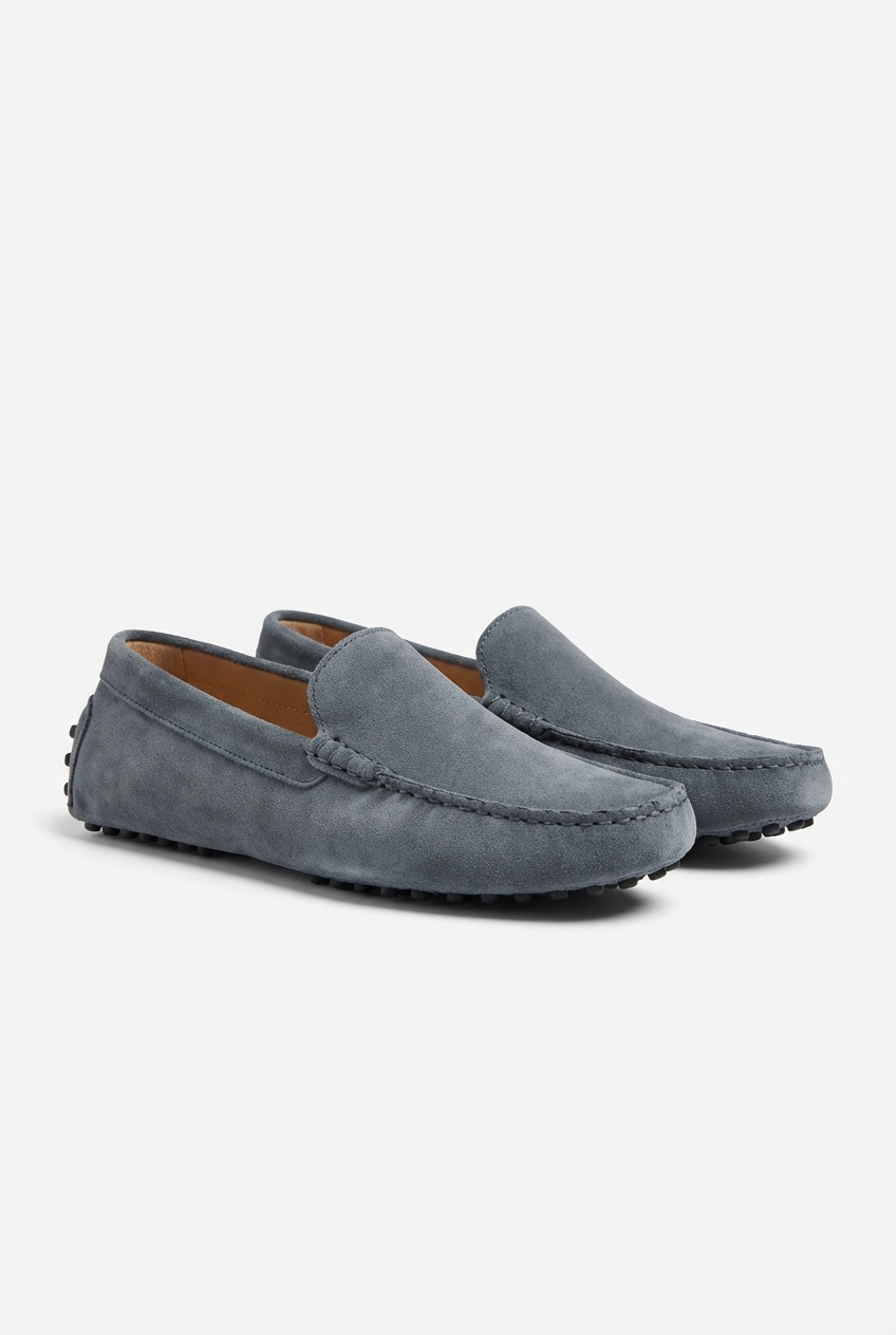 The Amalfi Suede Driving Loafer Main Image