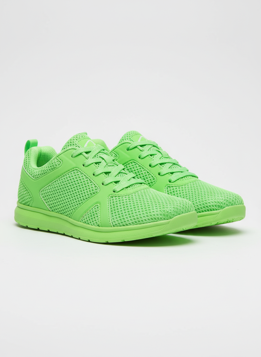 Solstice Lightweight Trainer Size 12 Neon Green Main Image