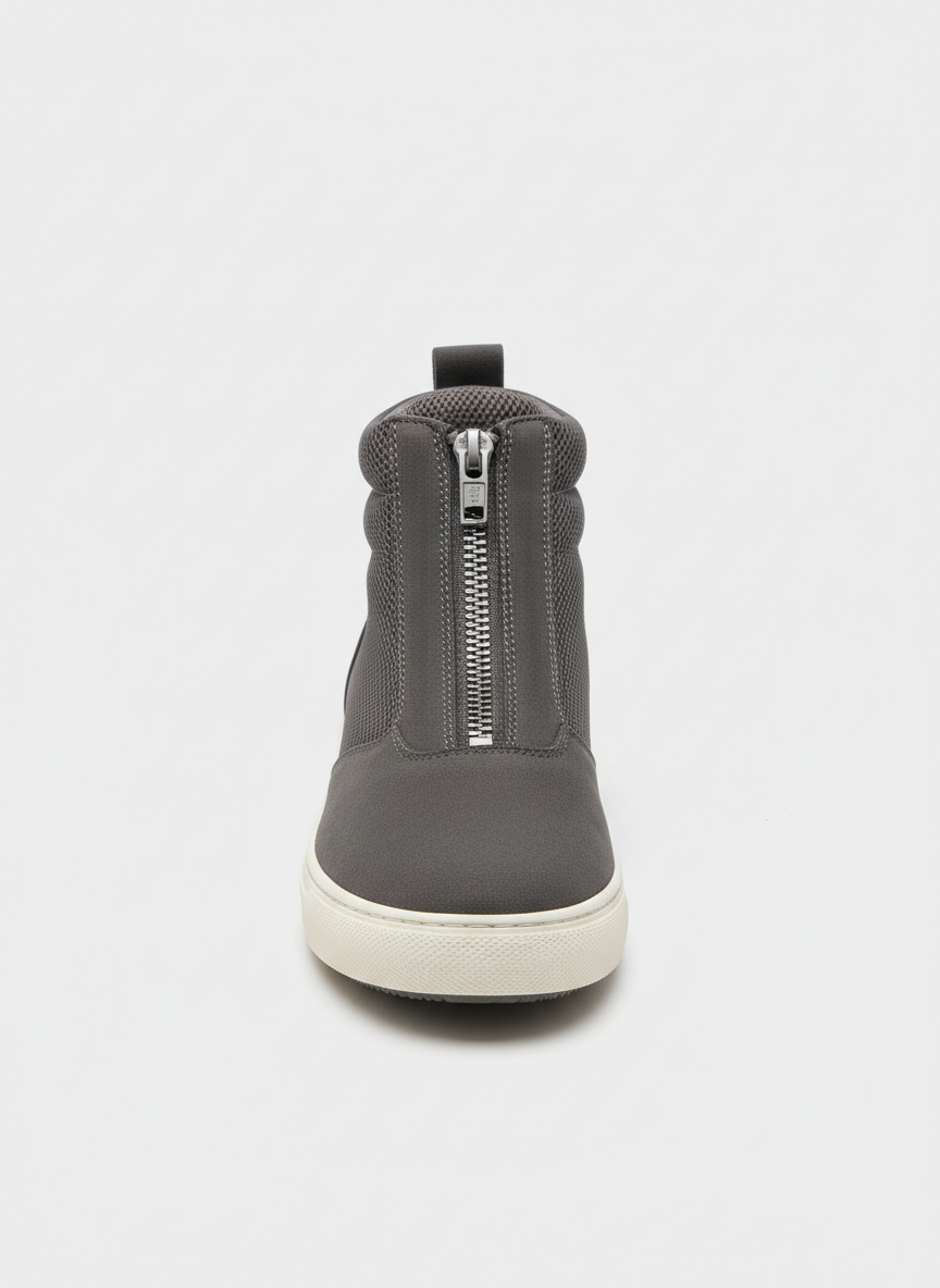 Rebel Zip-Up High Top Size 9 Charcoal Main Image
