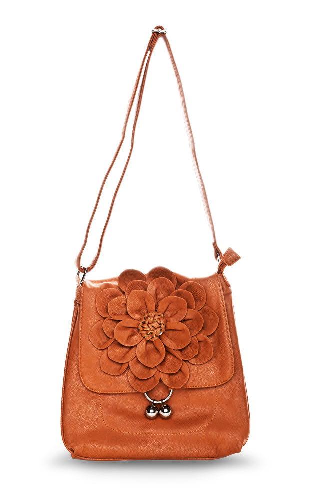 Hermitage Flowery Leather Bag Main Image