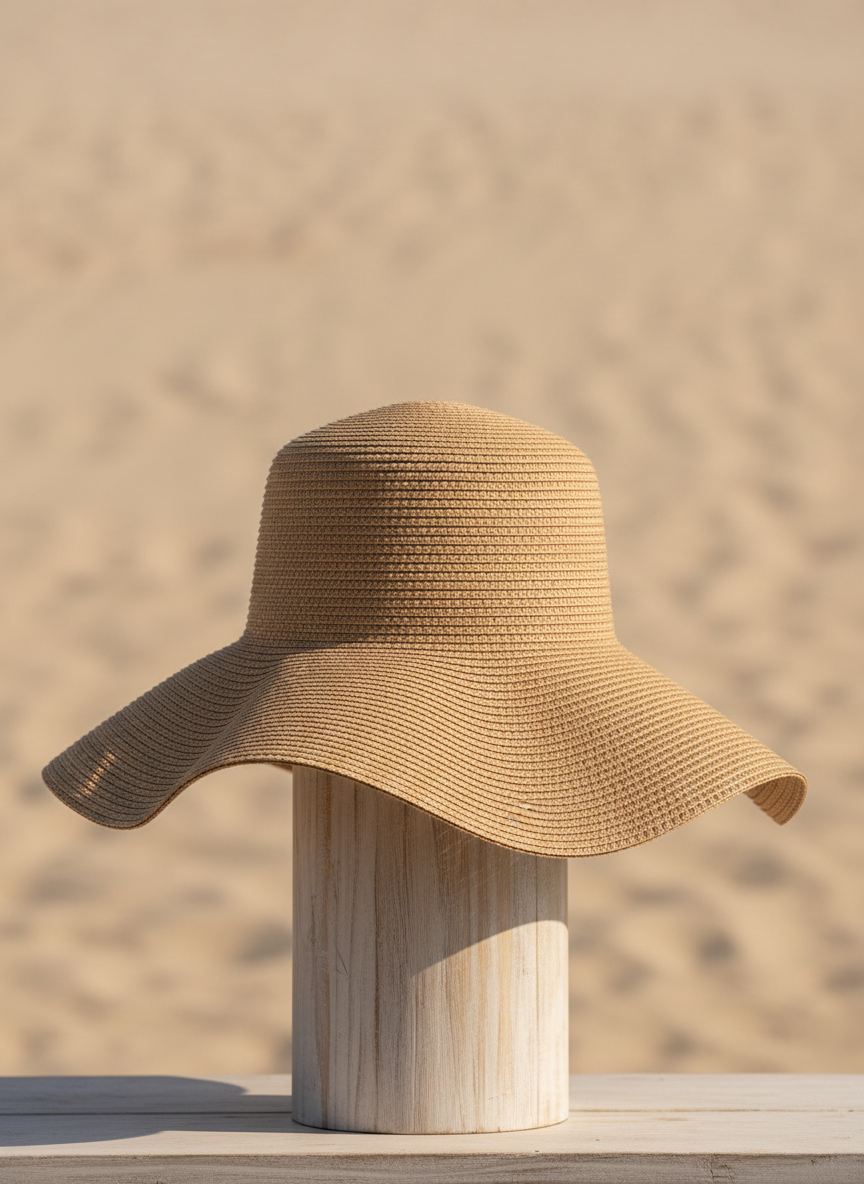 Lumina Floppy Sun Hat S/M Beige Main Image