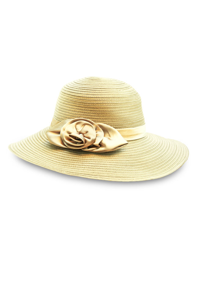 Versatil Wide-Brimmed Gray Hat Main Image