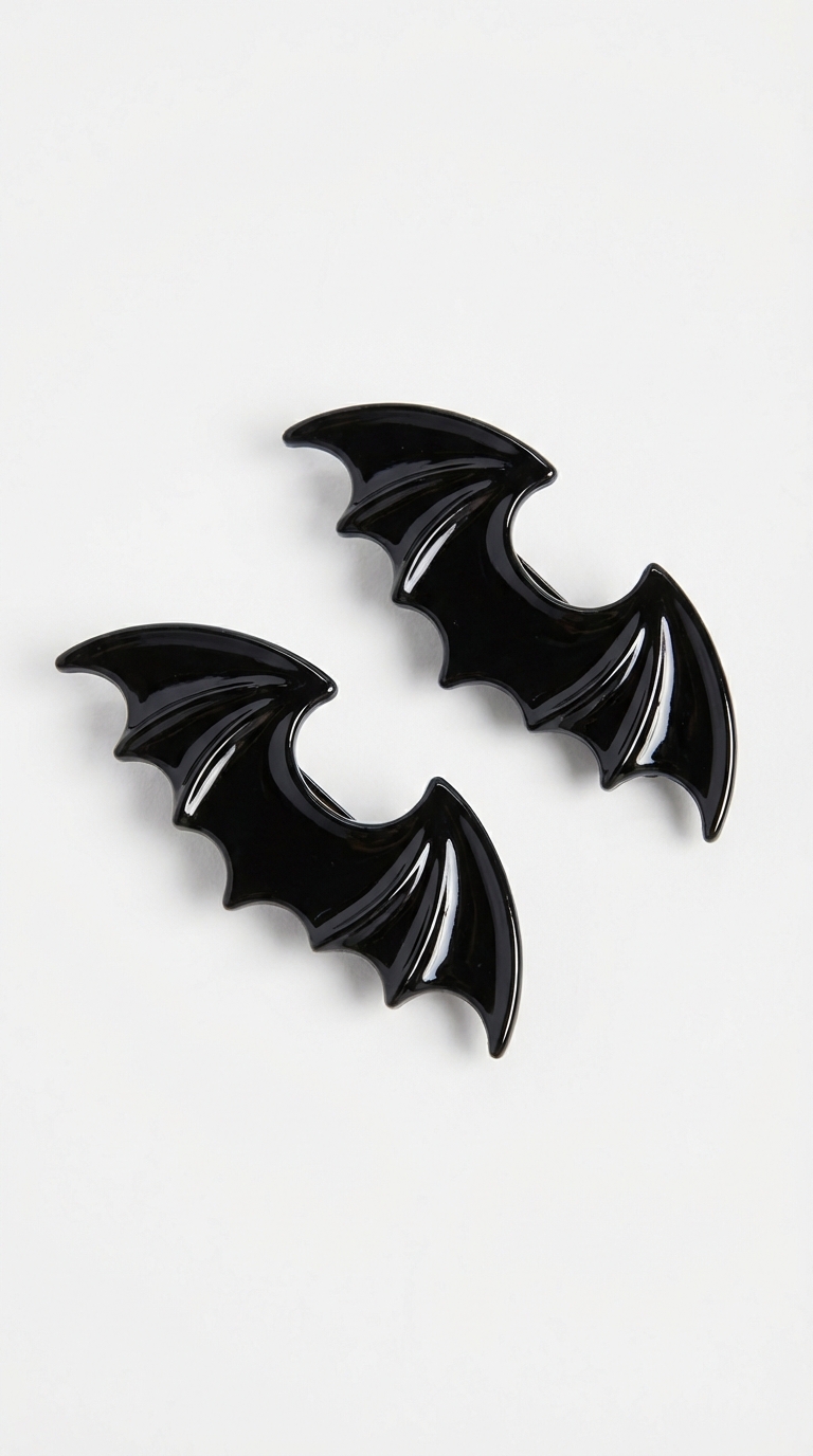 Polished Bat Wing Hair Clips (Set) Main Image