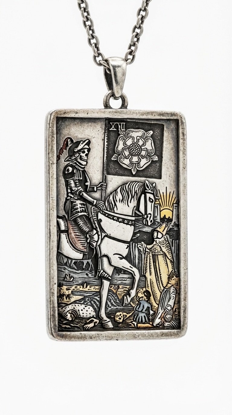 Tarot Card Pendant - Death Main Image