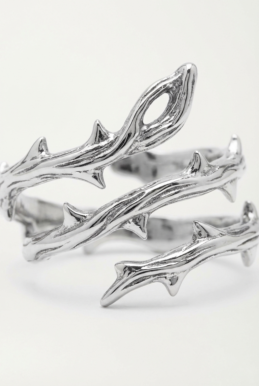 Thorned Branch Wrap Ring Main Image