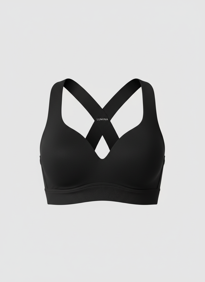 Lumina Push-Up Workout Bra 34B Black Main Image