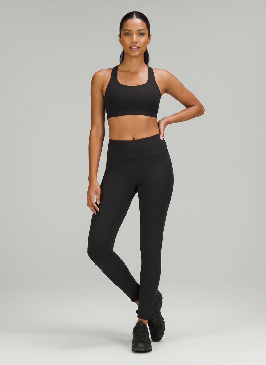 Solstice Trail Utility Legging Small Black Main Image
