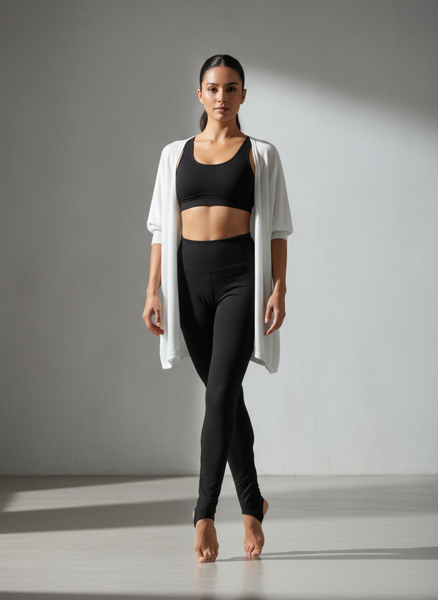 Aura Stirrup Dance Legging Small Black Main Image