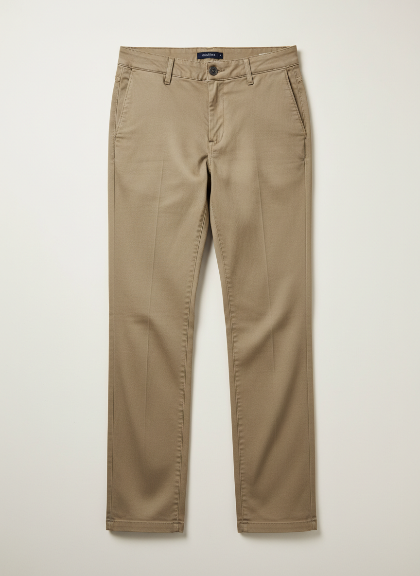 Solstice Classic Chino Pant Size 4 Khaki Main Image